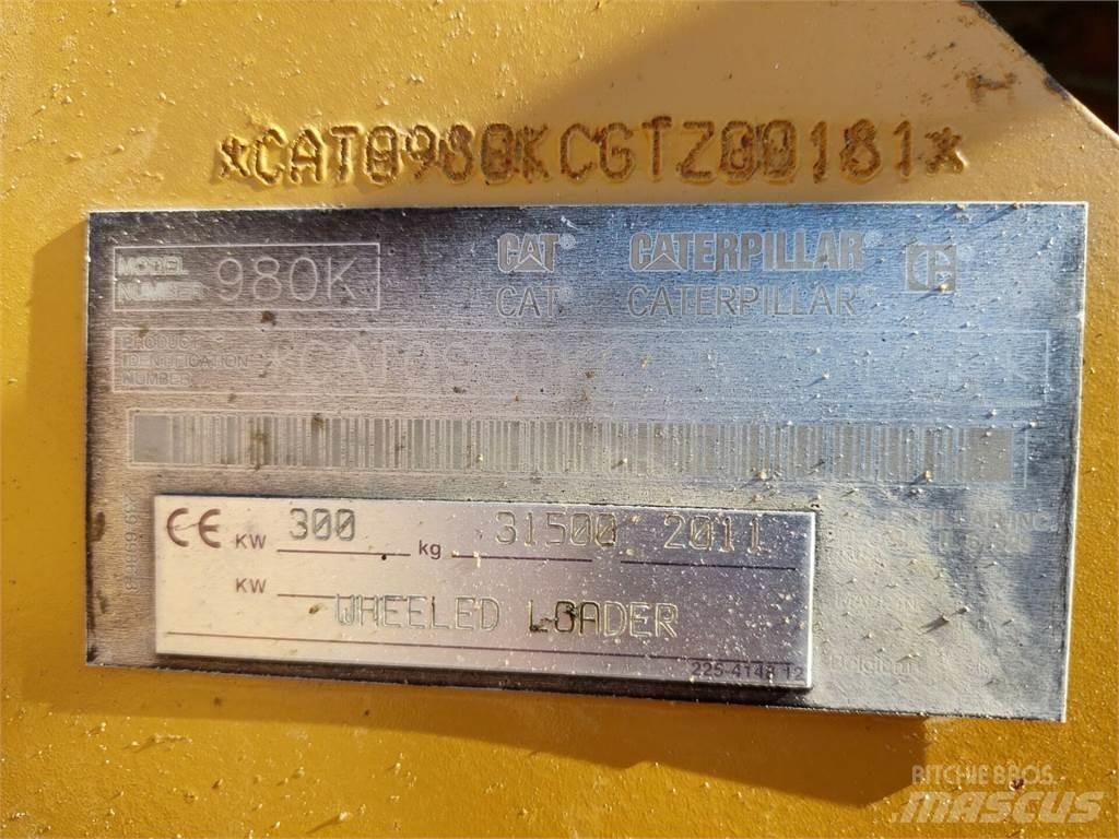CAT 980K Фронтальные погрузчики
