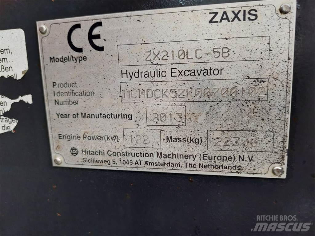 Hitachi ZX 210LC Гусеничные экскаваторы