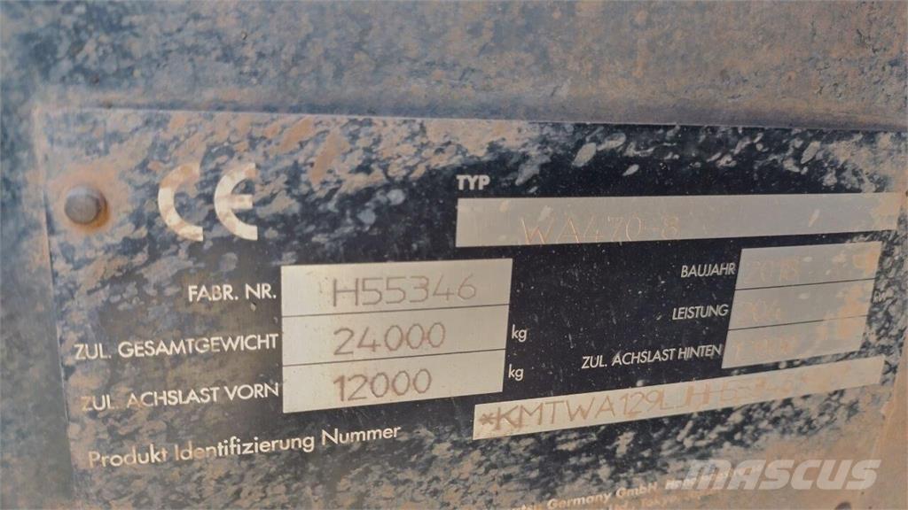 Komatsu WA 470-8 Фронтальные погрузчики