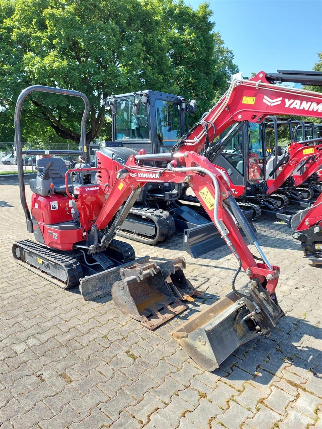 Yanmar Vio 12 Гусеничные экскаваторы