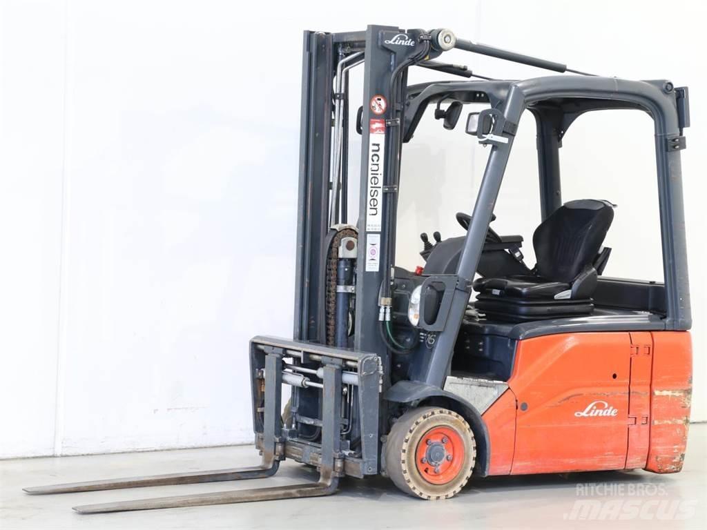 Linde E16/386-01 Электропогрузчики