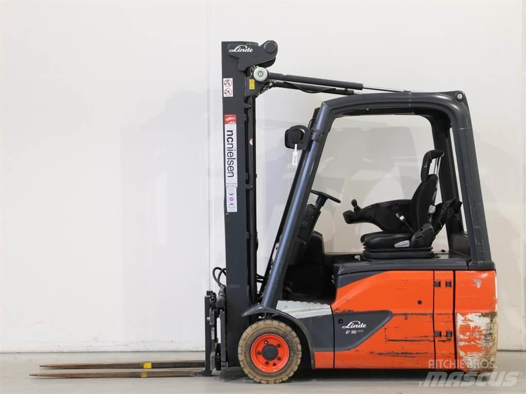 Linde E16/386-02 Электропогрузчики