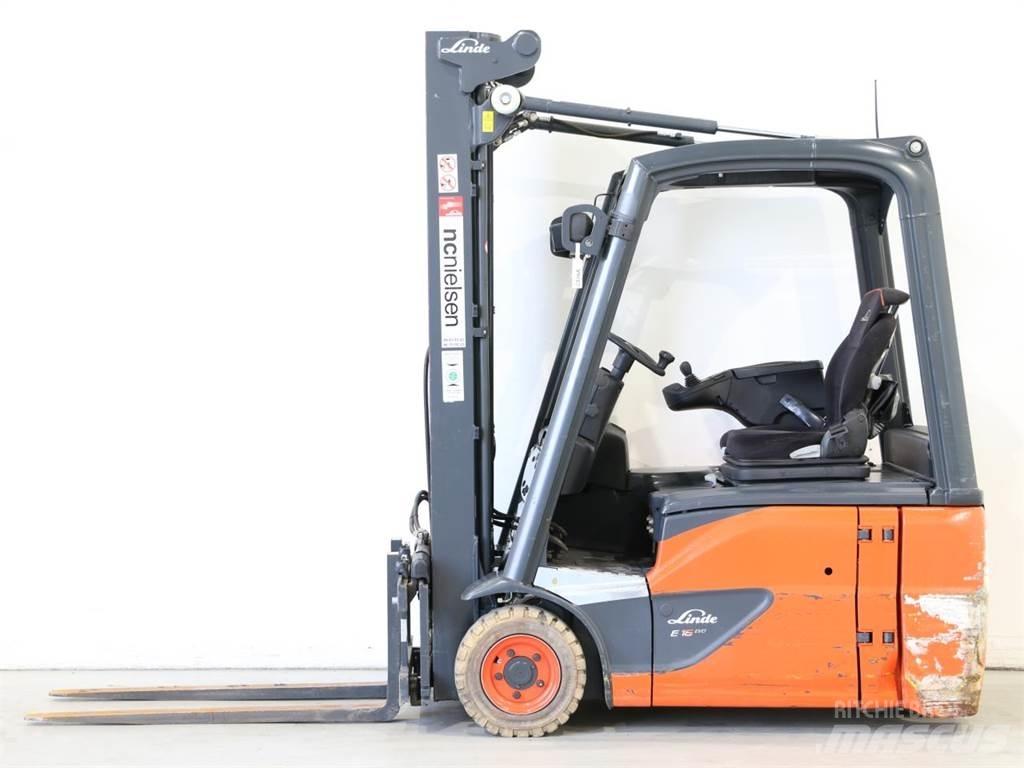 Linde E16/386-02 EVO Электропогрузчики
