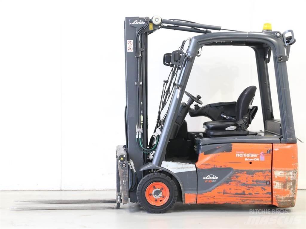 Linde E16/386-02 EVO Электропогрузчики