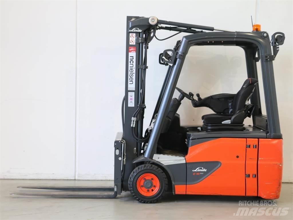 Linde E16/386-02 EVO Электропогрузчики