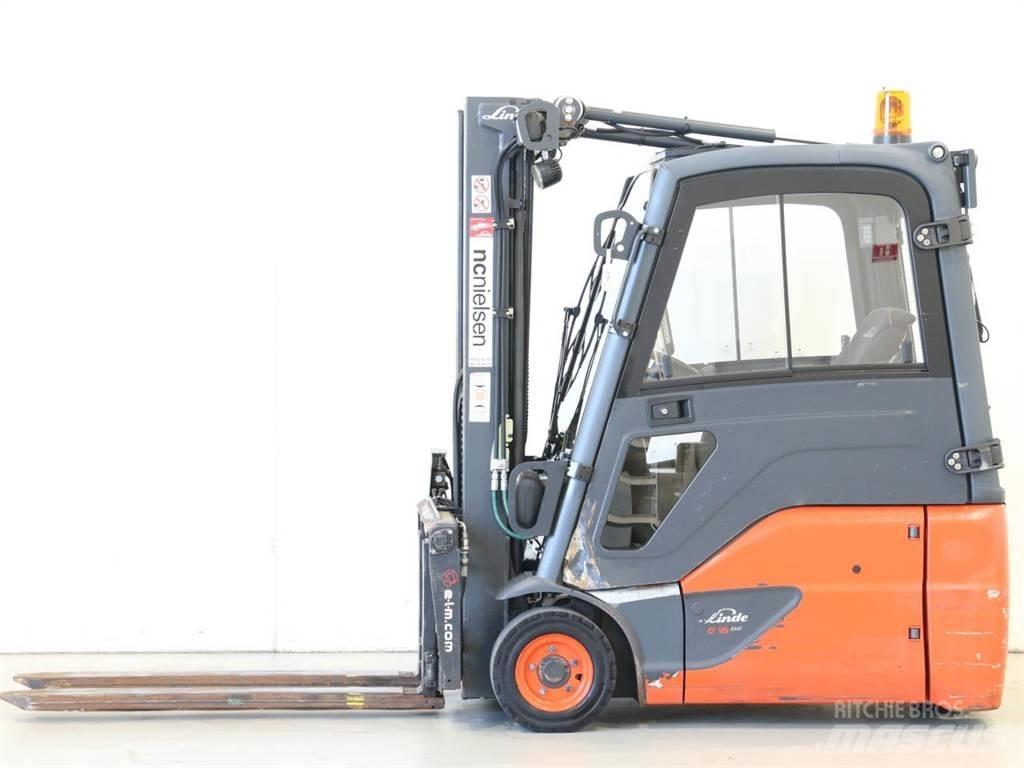 Linde E16/386-02 EVO Электропогрузчики