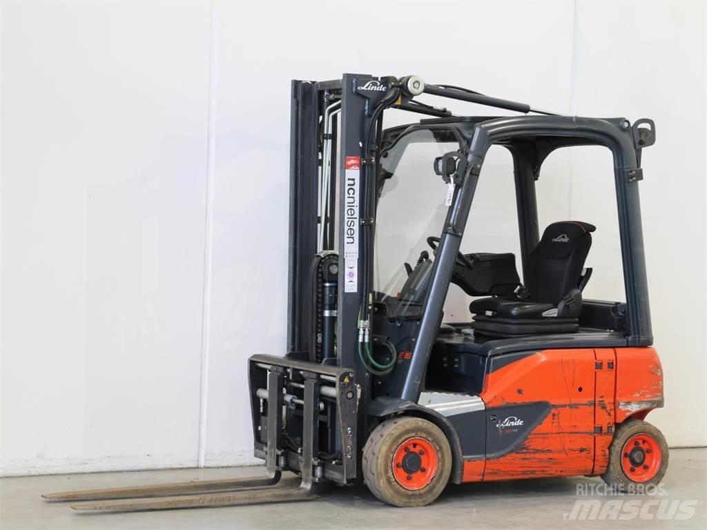 Linde E16P/386-02 Электропогрузчики