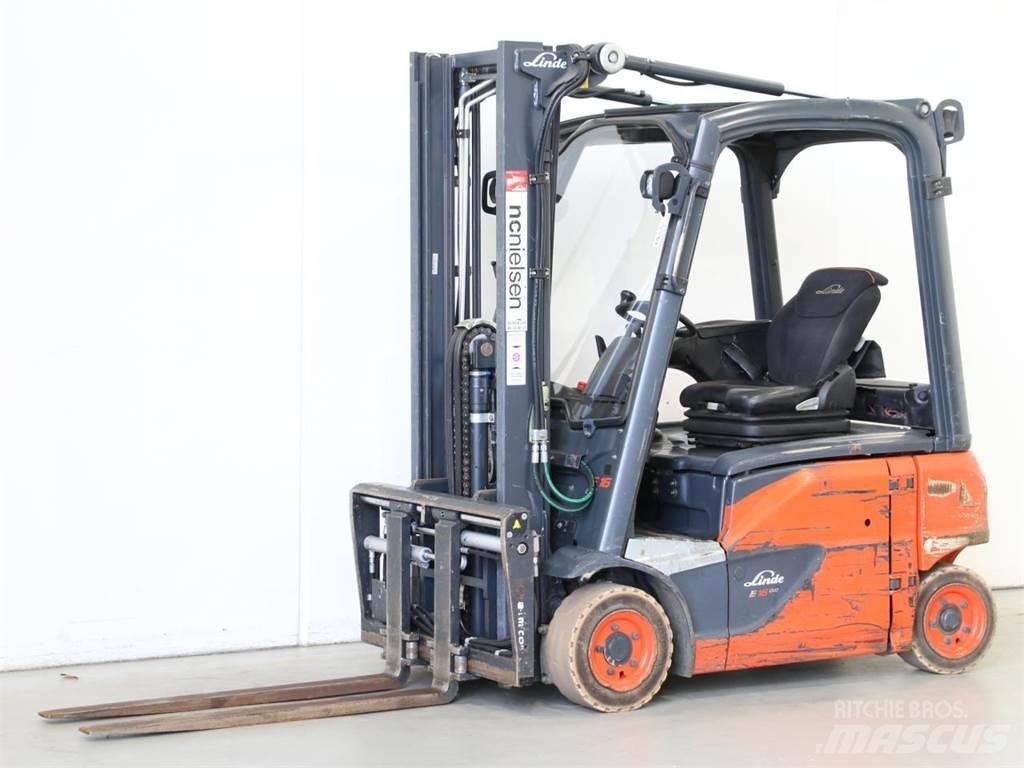 Linde E16P/386-02 Электропогрузчики