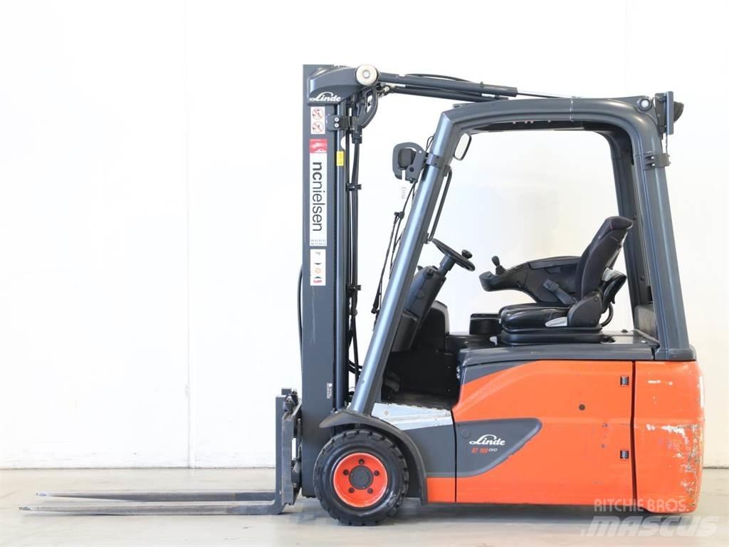 Linde E18 EVO/386-02 Электропогрузчики