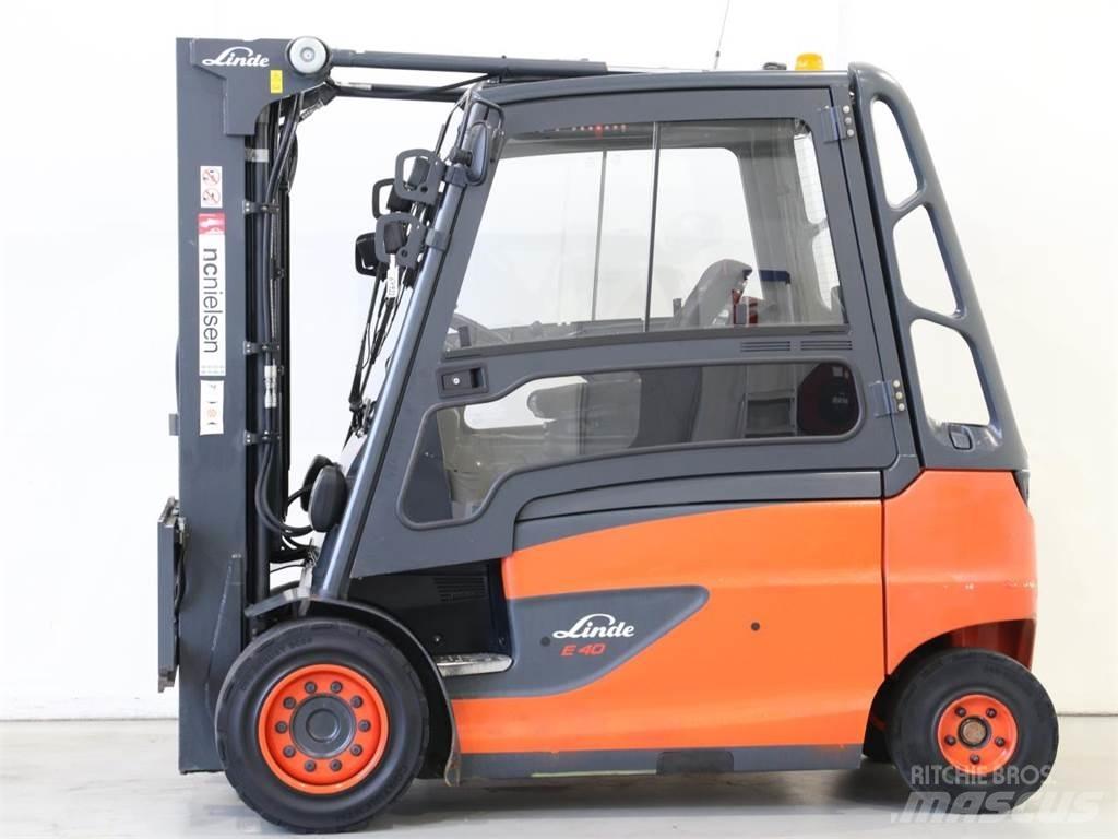 Linde E40/600HL/388 Электропогрузчики