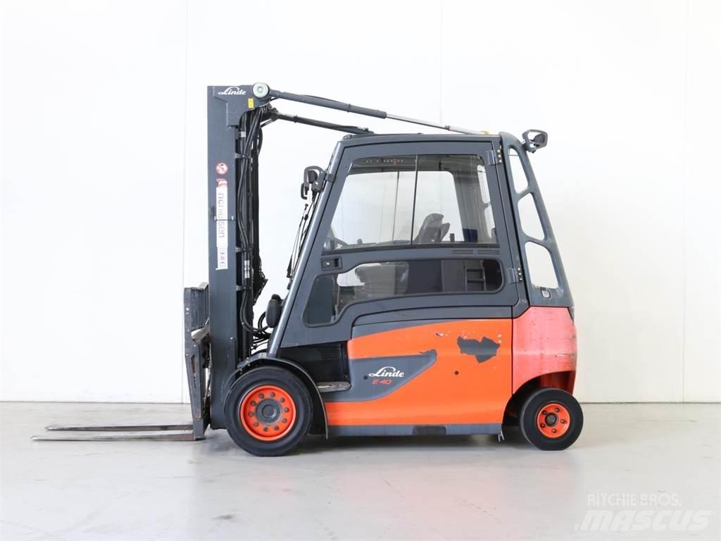 Linde E40/600HL/388 Электропогрузчики