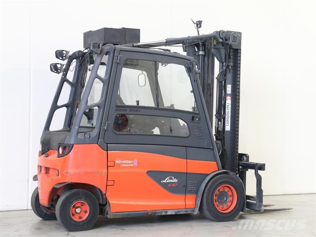 Linde E50HL/388 Электропогрузчики