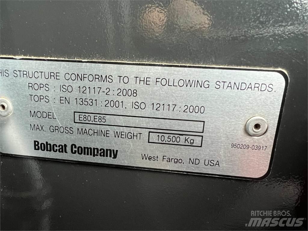 Bobcat E85 Гусеничные экскаваторы