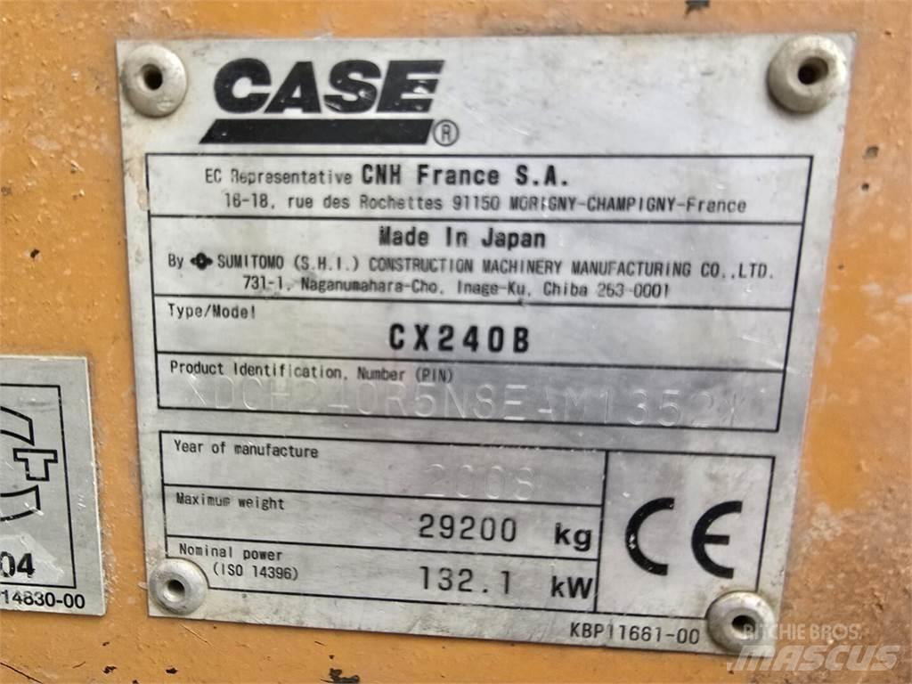CASE CX 240 B Гусеничные экскаваторы