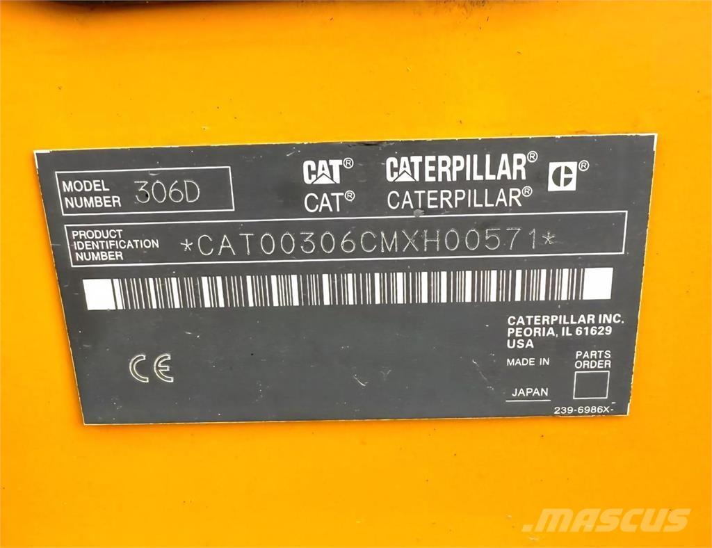 CAT 306D Мини-экскаваторы