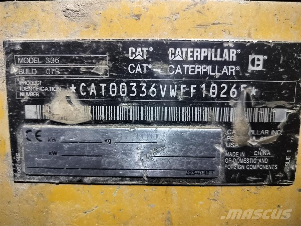 CAT 336 Гусеничные экскаваторы