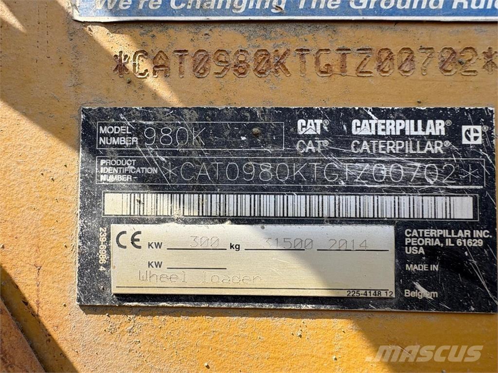 CAT 980 K MYYTY !!! Фронтальные погрузчики