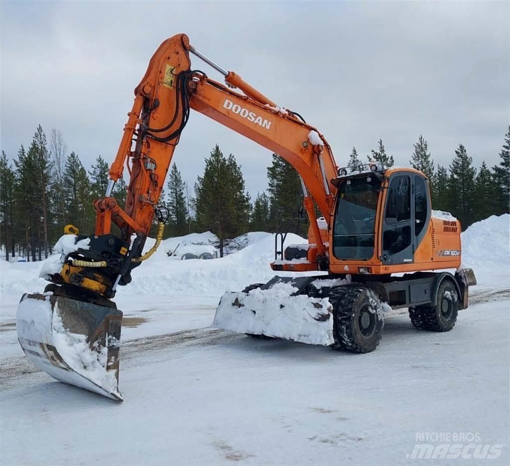 Doosan DX160W Гусеничные экскаваторы