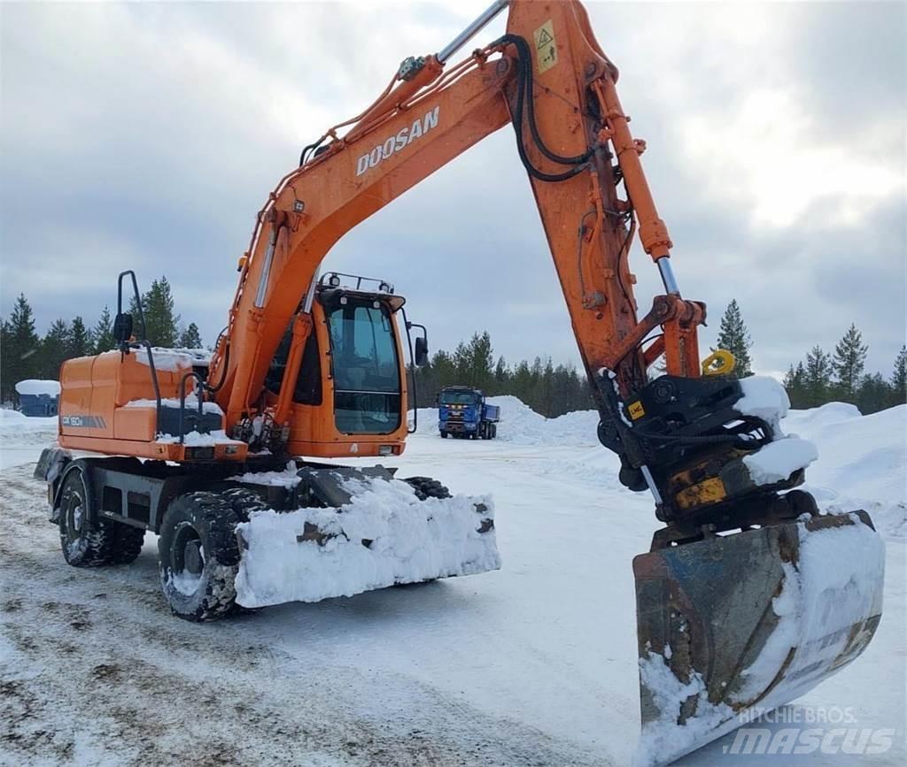 Doosan DX160W Гусеничные экскаваторы