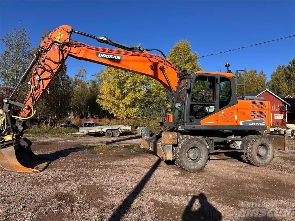 Doosan DX170W-5 Колёсные экскаваторы