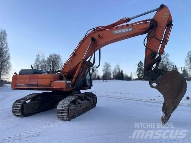 Doosan DX480LC Гусеничные экскаваторы
