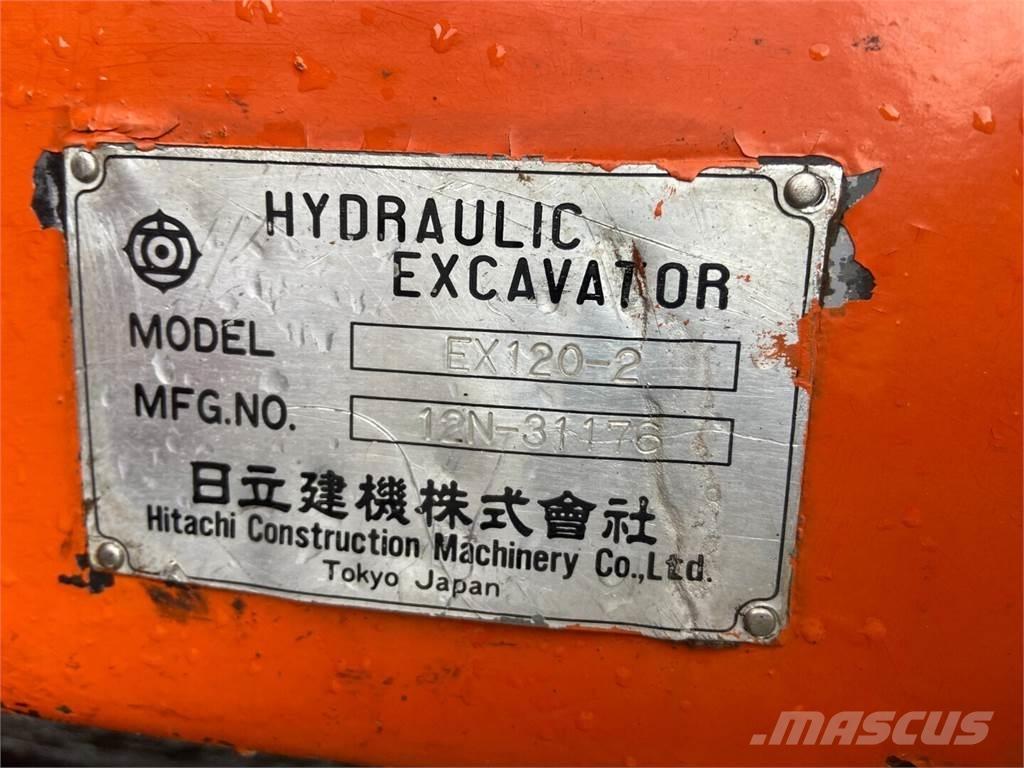 Hitachi Ex 120-2 Гусеничные экскаваторы