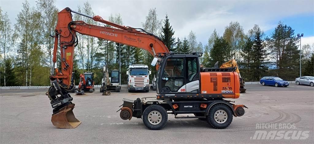 Hitachi ZX190W-6 Колёсные экскаваторы