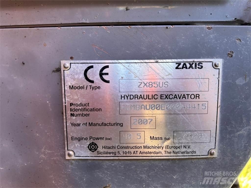 Hitachi ZX85 US Малые экскаваторы 7т-12т