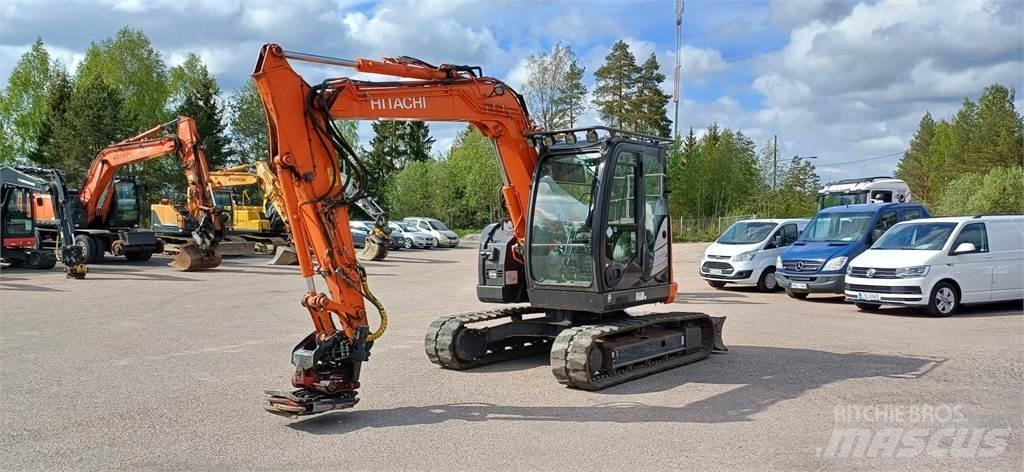 Hitachi ZX85US-5A Малые экскаваторы 7т-12т