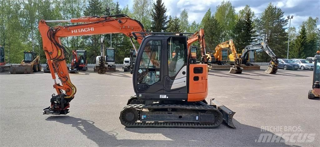 Hitachi ZX85US-5A Малые экскаваторы 7т-12т