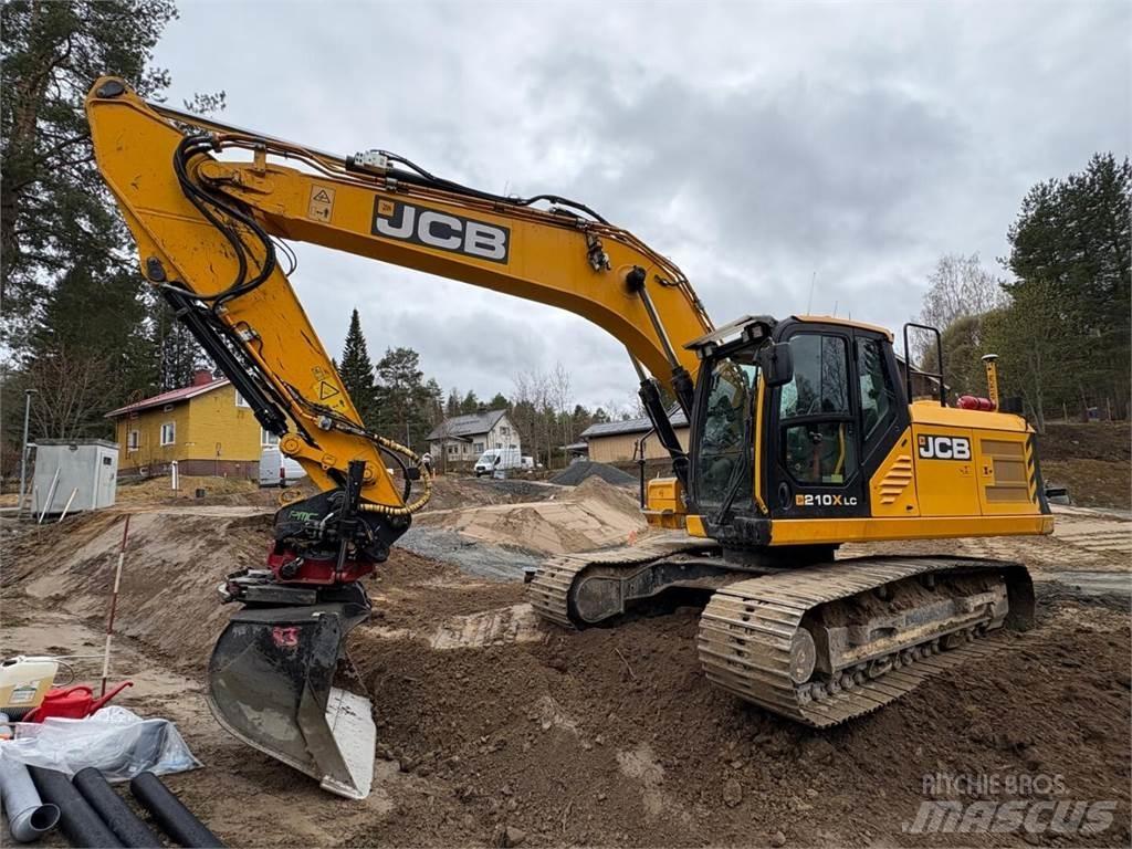 JCB 210 X L 4F Гусеничные экскаваторы
