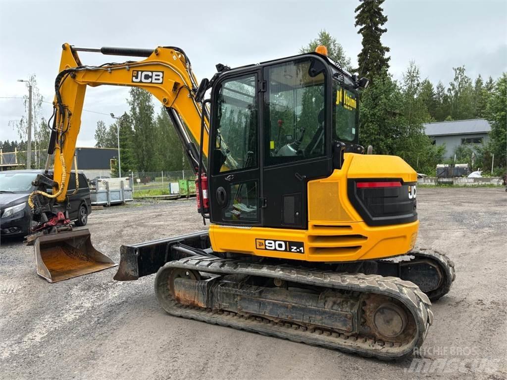 JCB 90 Z-1 Малые экскаваторы 7т-12т