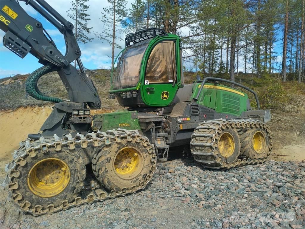 John Deere 1170G Харвестеры