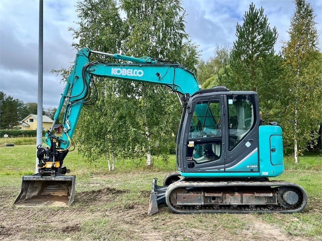 Kobelco SK75SR Малые экскаваторы 7т-12т