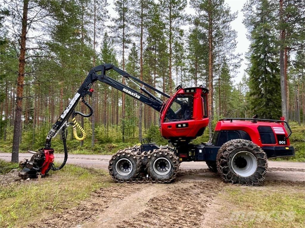 Komatsu 901 Харвестеры