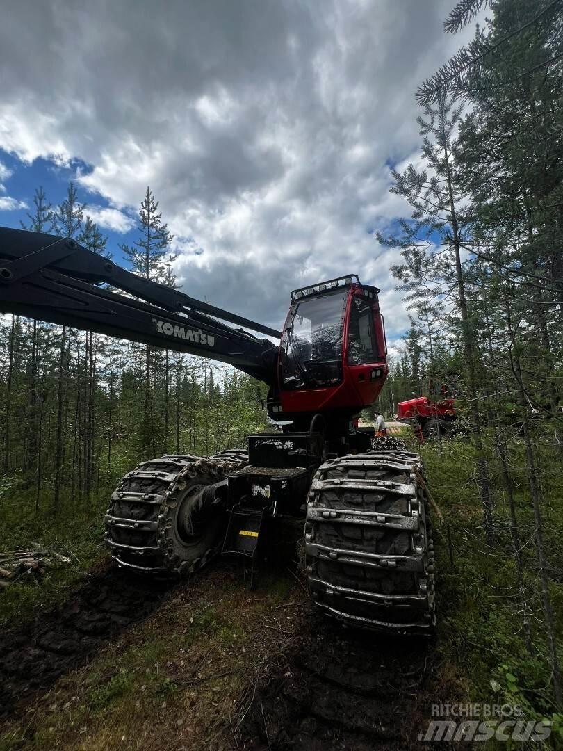 Komatsu 901 XC Харвестеры