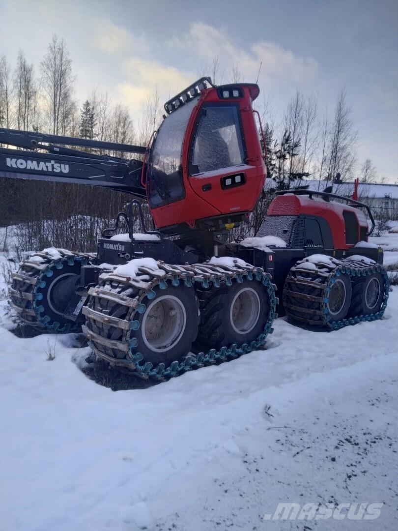 Komatsu 901 XC Харвестеры