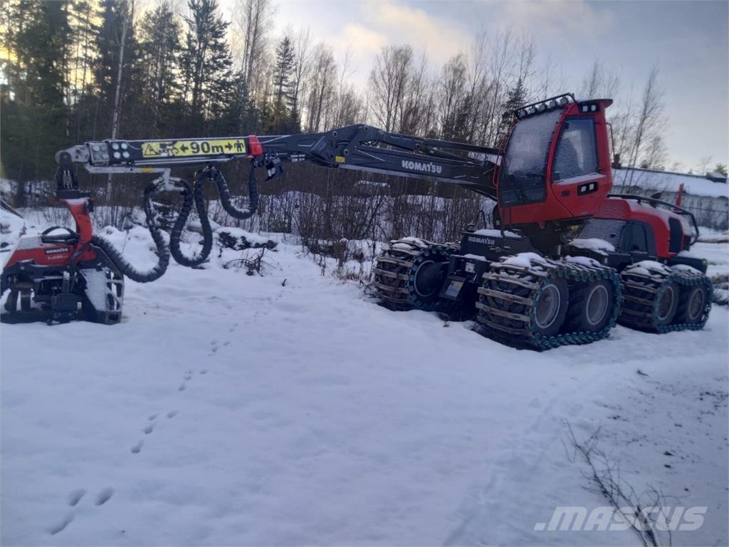 Komatsu 901 XC Харвестеры