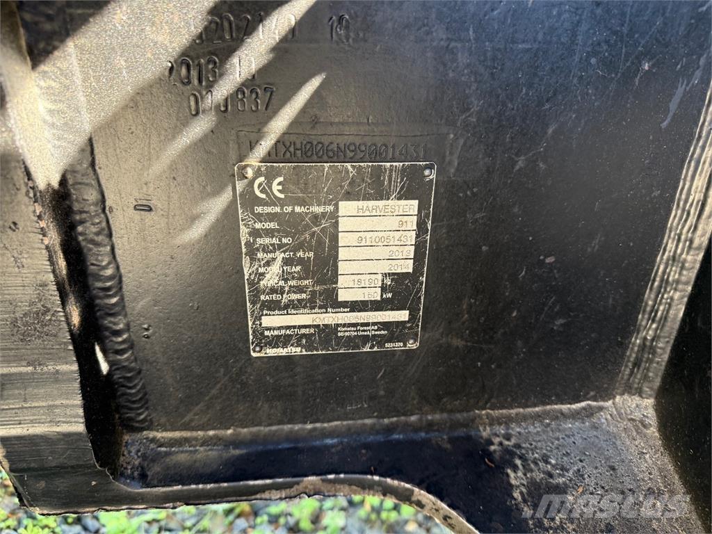 Komatsu 911.5 Харвестеры