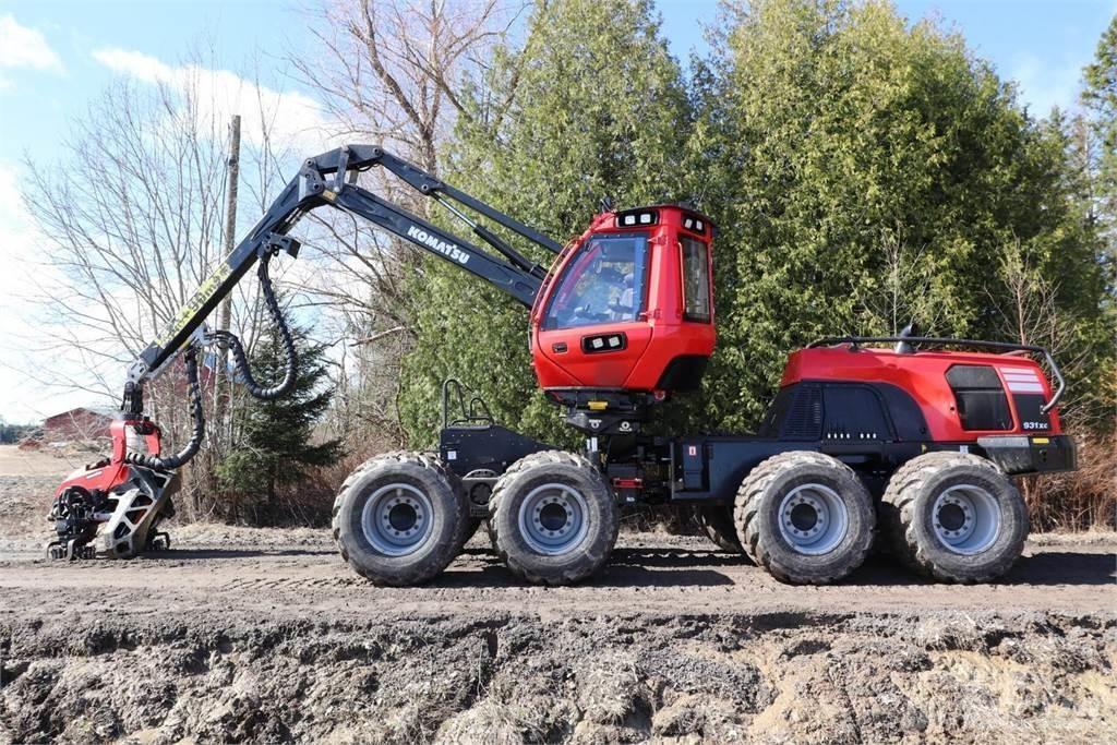 Komatsu 931XC Харвестеры