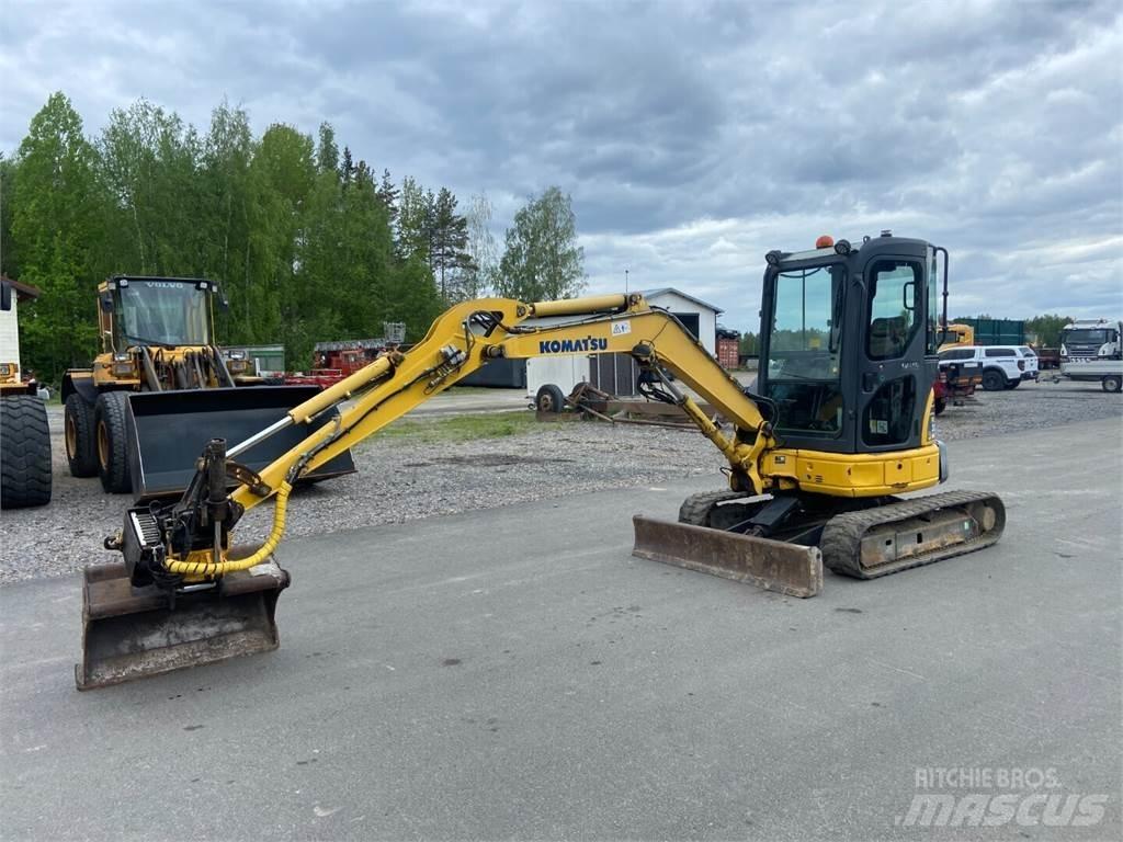 Komatsu PC 35MR-2 Мини-экскаваторы