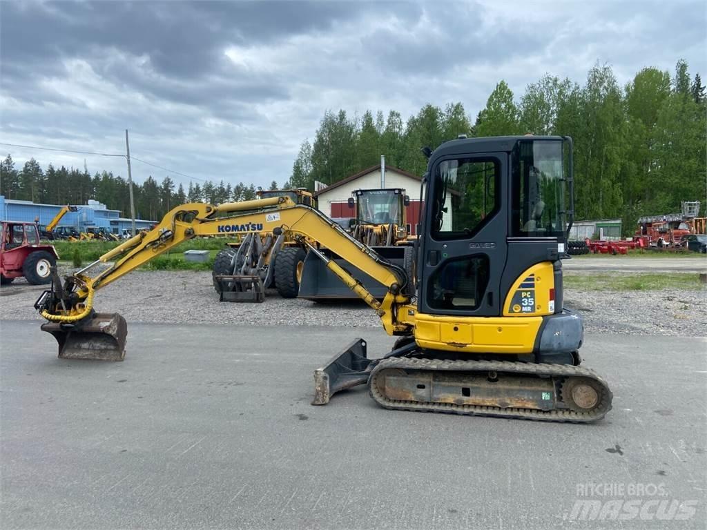 Komatsu PC 35MR-2 Мини-экскаваторы