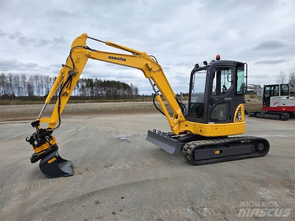 Komatsu PC50MR-2 Мини-экскаваторы