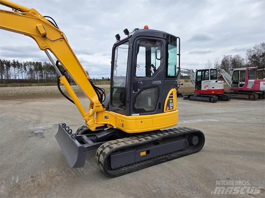 Komatsu PC50MR-2 Мини-экскаваторы