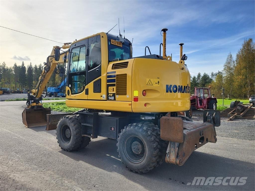 Komatsu PW 148-10 Колёсные экскаваторы