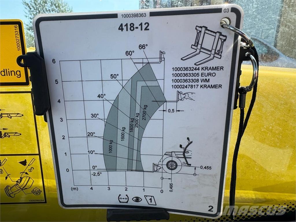 Kramer 2706 Телескопические погрузчики