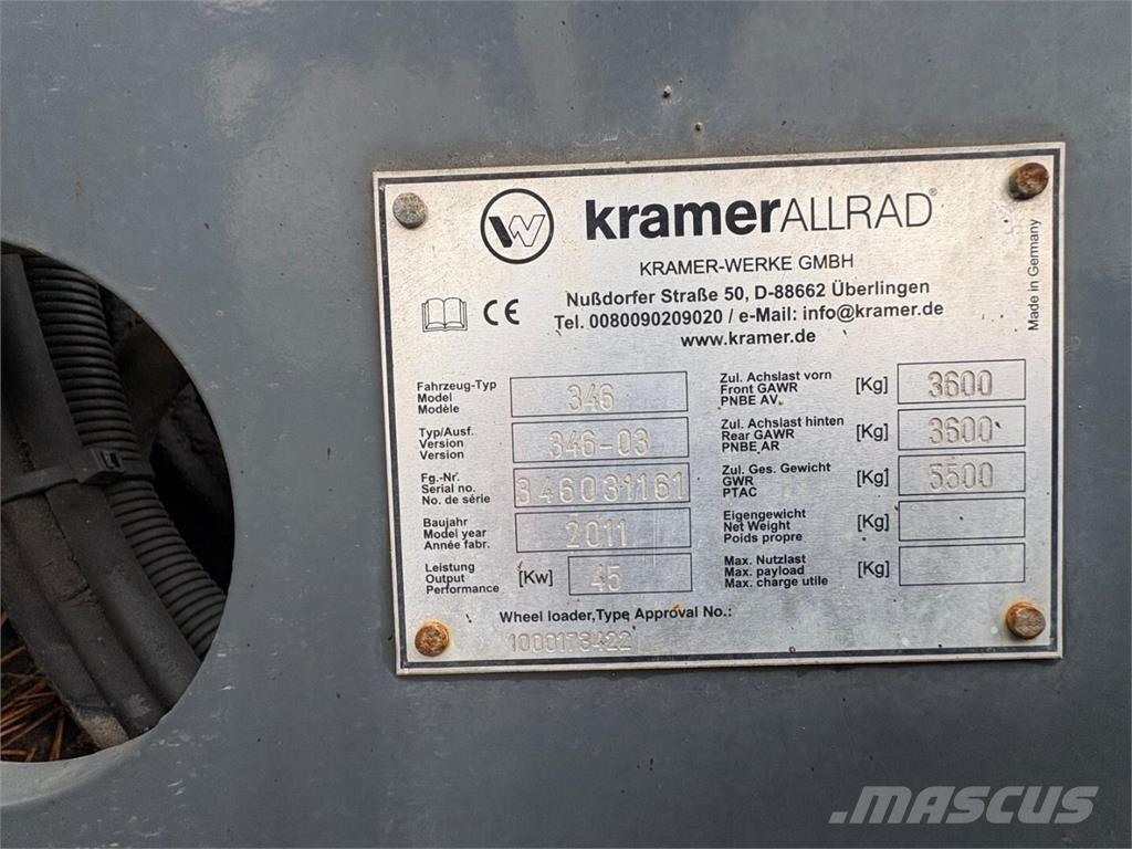 Kramer 750 Фронтальные погрузчики