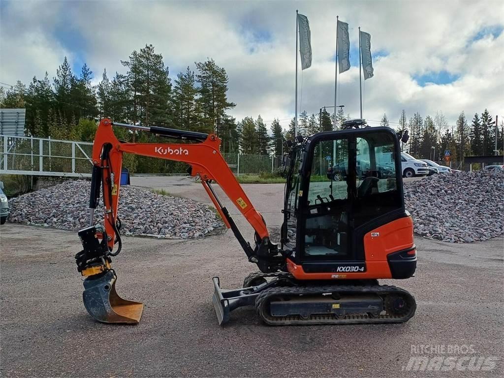 Kubota KX 030-4 Мини-экскаваторы