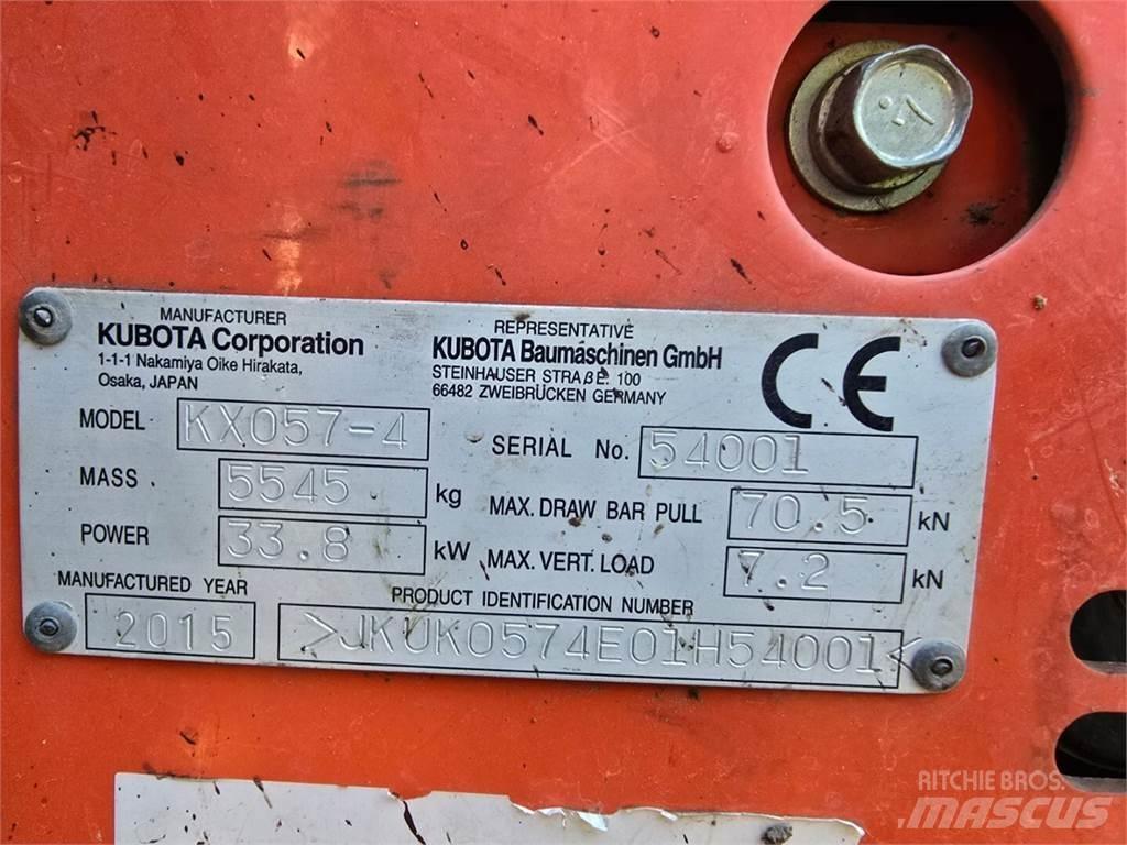 Kubota KX 057-4 Гусеничные экскаваторы