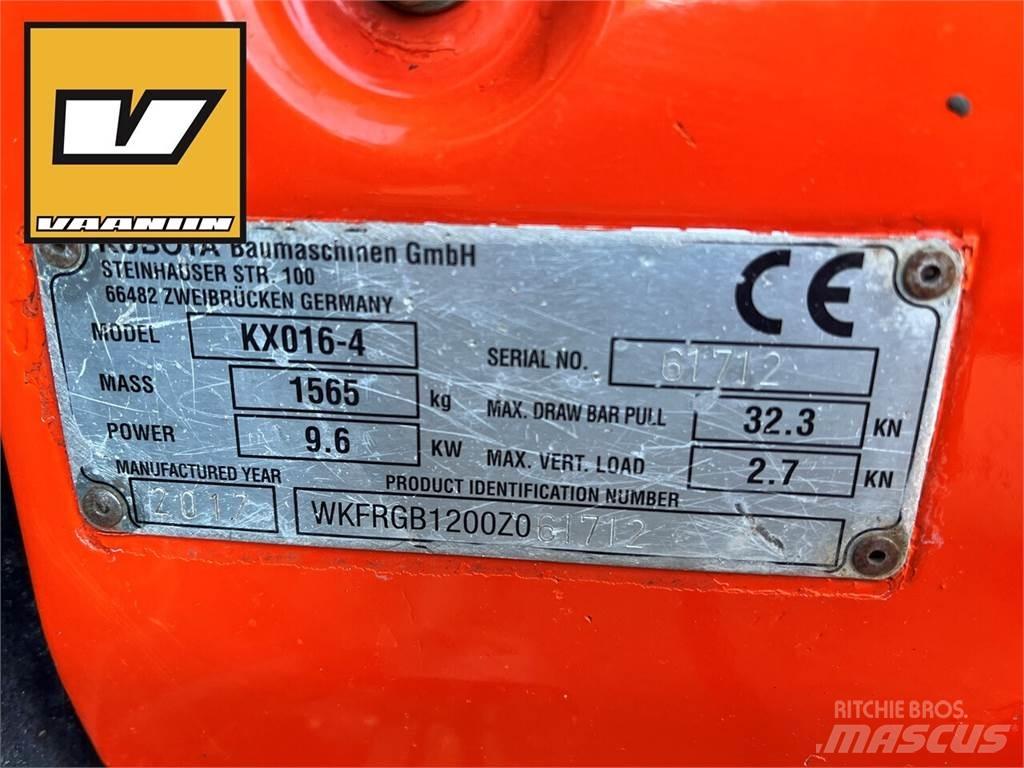 Kubota KX016-4 Мини-экскаваторы